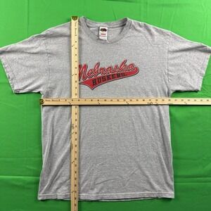 Nebraska Cornhuskers Shirt Mens Large NCAA Football‎ College Tee